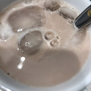 ほっと一息★アイスカフェモカ豆乳ラテ